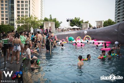 Songkran Splash Away Pool Party ที่ ดับเบิ้ลยู กรุงเทพ — photo 96