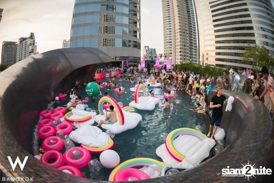 Songkran Splash Away Pool Party ที่ ดับเบิ้ลยู กรุงเทพ — photo 117