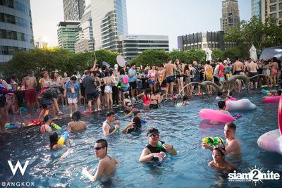 Songkran Splash Away Pool Party ที่ ดับเบิ้ลยู กรุงเทพ — photo 122