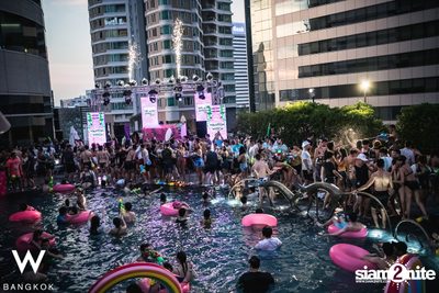 Songkran Splash Away Pool Party ที่ ดับเบิ้ลยู กรุงเทพ — photo 127