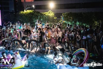 Songkran Splash Away Pool Party ที่ ดับเบิ้ลยู กรุงเทพ — photo 131