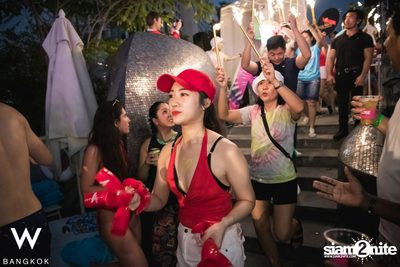 Songkran Splash Away Pool Party ที่ ดับเบิ้ลยู กรุงเทพ — photo 135