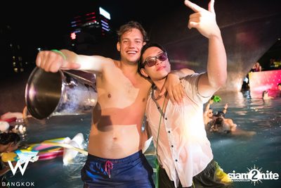 Songkran Splash Away Pool Party ที่ ดับเบิ้ลยู กรุงเทพ — photo 192