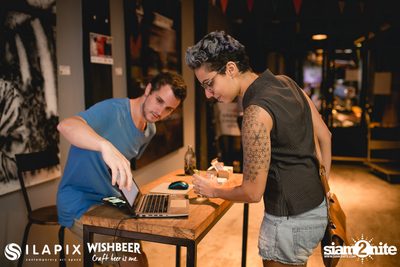The Pogues Irish Whiskey and Beer Cocktail ที่ วิชเบียร์ โฮม บาร์ — photo 130