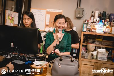 The Pogues Irish Whiskey and Beer Cocktail ที่ วิชเบียร์ โฮม บาร์ — photo 134