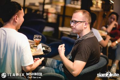 The Pogues Irish Whiskey and Beer Cocktail ที่ วิชเบียร์ โฮม บาร์ — photo 205