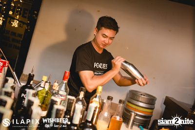 The Pogues Irish Whiskey and Beer Cocktail ที่ วิชเบียร์ โฮม บาร์ — photo 208