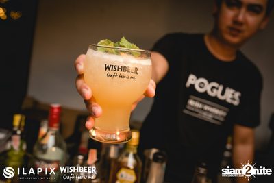The Pogues Irish Whiskey and Beer Cocktail ที่ วิชเบียร์ โฮม บาร์ — photo 209