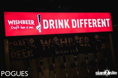 The Pogues Irish Whiskey and Beer Cocktail ที่ วิชเบียร์ โฮม บาร์ — photo 33