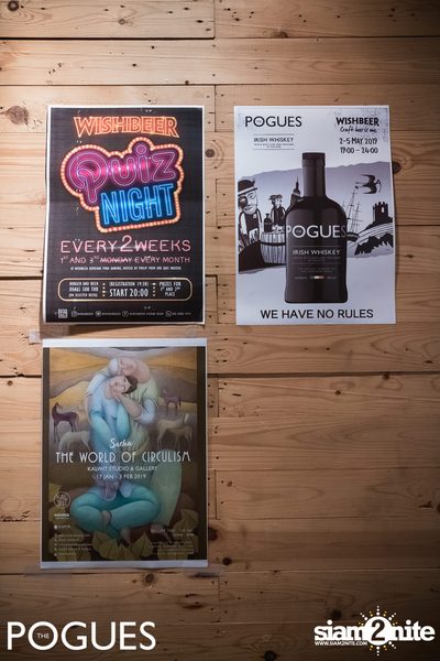 The Pogues Irish Whiskey and Beer Cocktail ที่ วิชเบียร์ โฮม บาร์ — photo 41