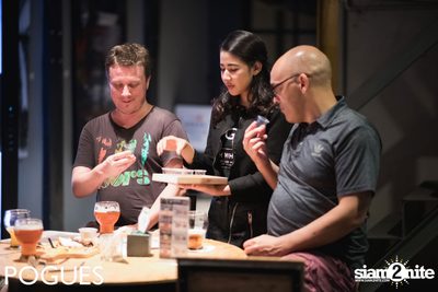 The Pogues Irish Whiskey and Beer Cocktail ที่ วิชเบียร์ โฮม บาร์ — photo 48