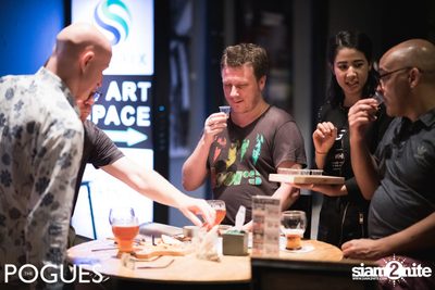 The Pogues Irish Whiskey and Beer Cocktail ที่ วิชเบียร์ โฮม บาร์ — photo 49
