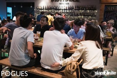 The Pogues Irish Whiskey and Beer Cocktail ที่ วิชเบียร์ โฮม บาร์ — photo 54