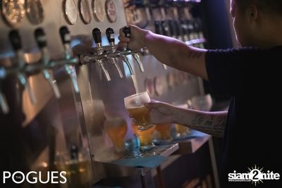 The Pogues Irish Whiskey and Beer Cocktail ที่ วิชเบียร์ โฮม บาร์ — photo 71