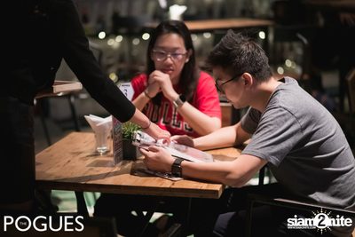 The Pogues Irish Whiskey and Beer Cocktail ที่ วิชเบียร์ โฮม บาร์ — photo 84
