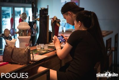 The Pogues Irish Whiskey and Beer Cocktail ที่ วิชเบียร์ โฮม บาร์ — photo 88