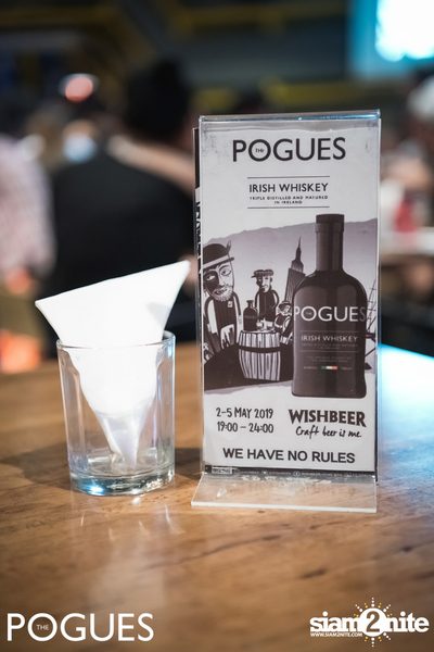 The Pogues Irish Whiskey and Beer Cocktail ที่ วิชเบียร์ โฮม บาร์ — photo 90