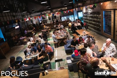 The Pogues Irish Whiskey and Beer Cocktail ที่ วิชเบียร์ โฮม บาร์ — photo 97
