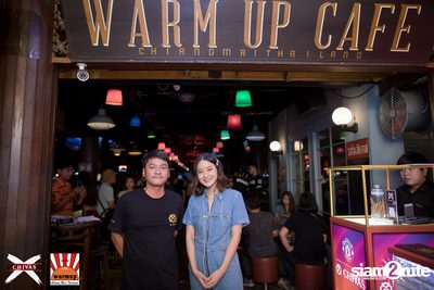 Slot Machine x Ink Waruntorn ที่ วอร์ม อัพ คาเฟ่ เชียงใหม่ — photo 43