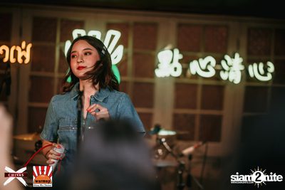 Slot Machine x Ink Waruntorn ที่ วอร์ม อัพ คาเฟ่ เชียงใหม่ — photo 74