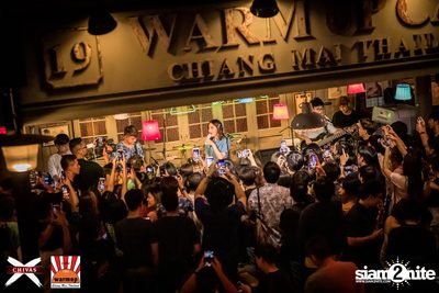 Slot Machine x Ink Waruntorn ที่ วอร์ม อัพ คาเฟ่ เชียงใหม่ — photo 82