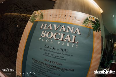 Havana Social Pool Party ที่ โนโวเทล กรุงเทพ สุขุมวิท — photo 113
