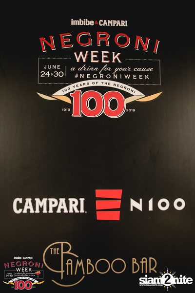 Negroni Launch Week ที่ แบมบู บาร์ — photo 23