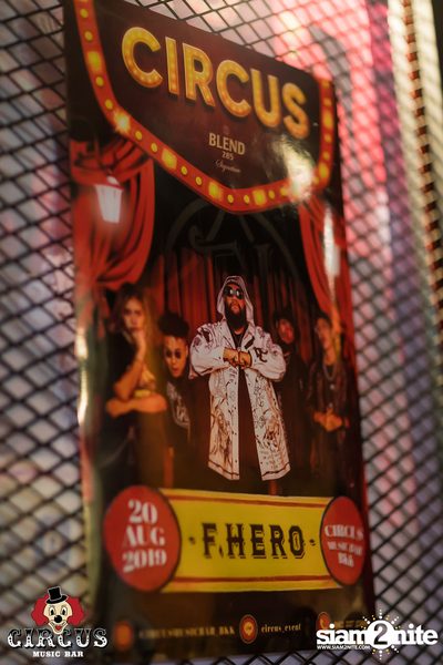 F.Hero at Circus Music Bar — photo 1