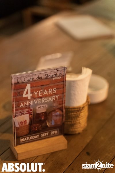 4th Anniversary at Le Café des Stagiaires — photo 3