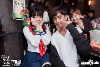 Chum Churum × K BOMB Present Back to School Night Party ที่ เค บอม — photo 88