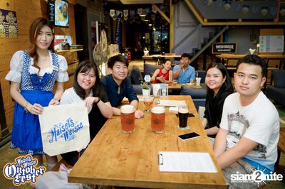 Maisel's Weisse นำเสนอ Oktoberfest ที่ วิชเบียร์ โฮม บาร์ — photo 61