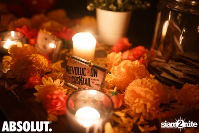 Dia de Muertos - Halloween Party at Revolucion Cocktail — photo 44