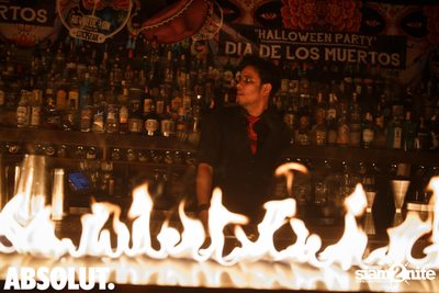 Dia de Muertos - Halloween Party at Revolucion Cocktail — photo 85