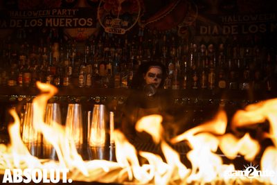 Dia de Muertos - Halloween Party at Revolucion Cocktail — photo 87