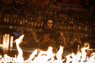 Dia de Muertos - Halloween Party at Revolucion Cocktail — photo 88