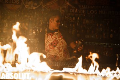 Dia de Muertos - Halloween Party at Revolucion Cocktail — photo 90