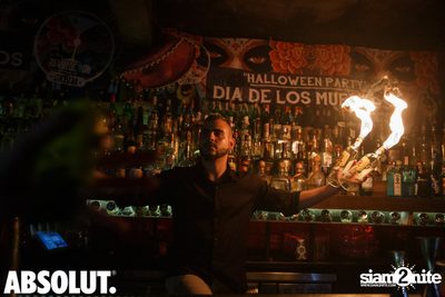 Dia de Muertos - Halloween Party at Revolucion Cocktail — photo 93