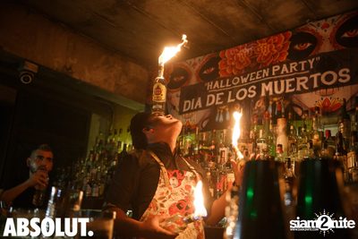 Dia de Muertos - Halloween Party at Revolucion Cocktail — photo 103