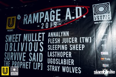 U เสนอ Rampage A.D. 2019 ที่ ไลฟ์ อารีน่า อาร์ซีเอ — photo 2