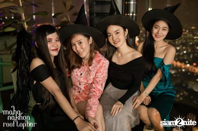 Dark Angels x Halloween Rooftop Party at Mahanakhon Skywalk — photo 83