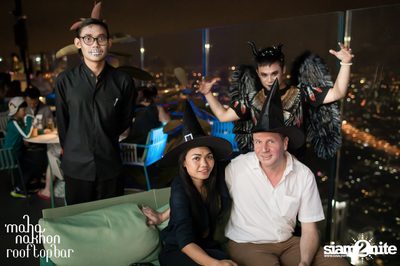 Dark Angels x Halloween Rooftop Party at Mahanakhon Skywalk — photo 86