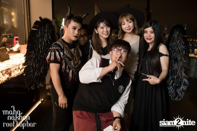 Dark Angels x Halloween Rooftop Party at Mahanakhon Skywalk — photo 88