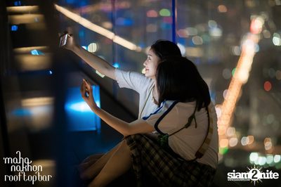 Dark Angels x Halloween Rooftop Party at Mahanakhon Skywalk — photo 100