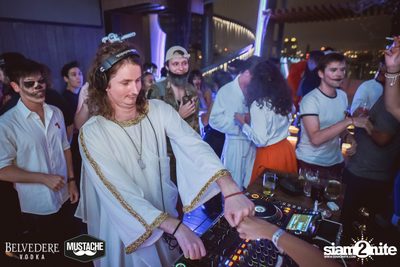 Mustache Halloween at Spectrum Hyatt Regency — photo 169