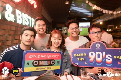 Back 2 the 90s Party ที่ บีกิน บาร์ — photo 33