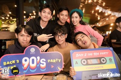 Back 2 the 90s Party ที่ บีกิน บาร์ — photo 38