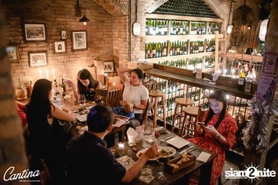 4-Course Italian Festive Set Menu ที่ แคนติน่า ไวน์บาร์ — photo 96