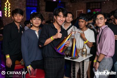Countdown 2020 with Atom Chanakan & Chivas XV at Wine Bridge — photo 51