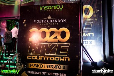 2020 NYE Countdown ที่ Insanity Nightclub — photo 1