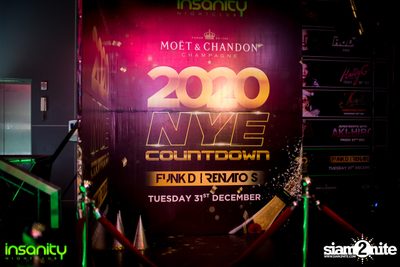 2020 NYE Countdown ที่ Insanity Nightclub — photo 3